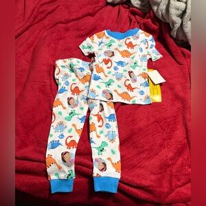 Colorful Dinosaur Kids Pajama Set-Ms. Rachel